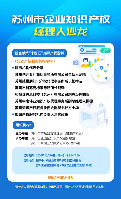 活动 苏州市企业知识产权经理人沙龙